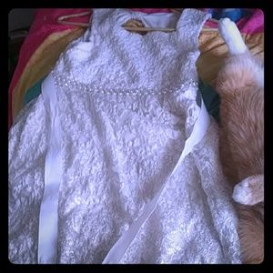 A beautiful lace dress